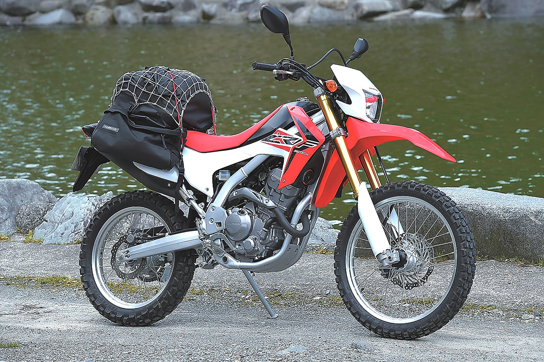 オフロードモデル代表「HONDA：CRF250L」の場合